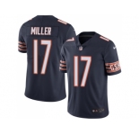 Youth Nike Chicago Bears #17 Anthony Miller Navy Blue Team Color Stitched NFL Vapor Untouchable Limited Jersey