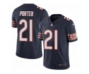 Youth Nike Chicago Bears #21 Tracy Porter Limited Navy Blue Rush NFL Jersey
