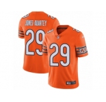 Youth Nike Chicago Bears #29 Harold Jones-Quartey Vapor Untouchable Limited Orange Rush NFL Jersey