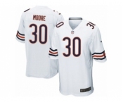 Youth Nike Chicago Bears #30 D.J. Moore White NFL Jersey