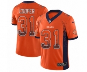 Youth Nike Chicago Bears #31 Marcus Cooper Limited Orange Rush Drift Fashion NFL Jersey