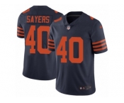 Youth Nike Chicago Bears #40 Gale Sayers Vapor Untouchable Limited Navy Blue 1940s Throwback Alternate NFL Jersey