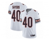 Youth Nike Chicago Bears #40 Gale Sayers Vapor Untouchable Limited White NFL Jersey