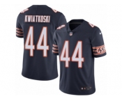 Youth Nike Chicago Bears #44 Nick Kwiatkoski Navy Blue Team Color Vapor Untouchable Limited Player NFL Jersey