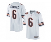 Youth Nike Chicago Bears #6 Mark Sanchez Limited White NFL Jersey