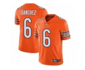 Youth Nike Chicago Bears #6 Mark Sanchez Vapor Untouchable Limited Orange Rush NFL Jersey
