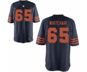 Youth Nike Chicago Bears #65 Cody Whitehair Navy Blue Throwback Alternate NFL Jersey
