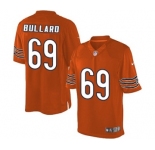 Youth Nike Chicago Bears #69 Jonathan Bullard Limited Orange Alternate NFL Jers