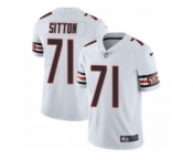 Youth Nike Chicago Bears #71 Josh Sitton Vapor Untouchable Limited White NFL Jersey