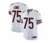 Youth Nike Chicago Bears #75 Kyle Long Vapor Untouchable Limited White NFL Jersey