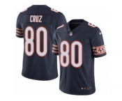 Youth Nike Chicago Bears #80 Victor Cruz Navy Blue Team Color Vapor Untouchable Limited Player NFL Jersey