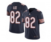 Youth Nike Chicago Bears #82 Khari Lee Limited Navy Blue Rush NFL Jersey