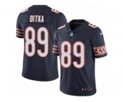 Youth Nike Chicago Bears #89 Mike Ditka Limited Navy Blue Rush NFL Jersey
