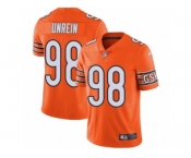 Youth Nike Chicago Bears #98 Mitch Unrein Limited Orange Rush Vapor Untouchable NFL Jersey