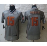 nike youth nfl jerseys chicago bears #15 brandon marshall grey[nike vapor]