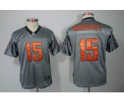 nike youth nfl jerseys chicago bears #15 marshall grey[Elite shadow]