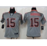 nike youth nfl jerseys chicago bears #15 marshall grey[nike lights out]