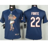 nike youth nfl jerseys chicago bears #22 forte blue[portrait fashion]