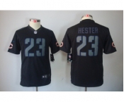 nike youth nfl jerseys chicago bears #23 hester black[nike impact limited]