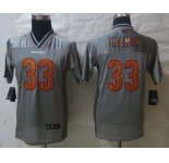 nike youth nfl jerseys chicago bears #33 charles tillman grey[nike vapor]