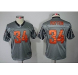 nike youth nfl jerseys chicago bears #34 payton grey[Elite shadow]