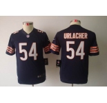 nike youth nfl jerseys chicago bears #54 urlacher blue[nike limited]
