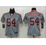 nike youth nfl jerseys chicago bears #54 urlacher grey[nike lights out]