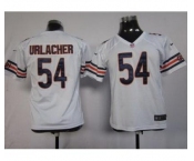nike youth nfl jerseys chicago bears #54 urlacher white[nike]
