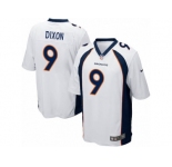 Men's Nike Denver Broncos #9 Riley Dixon Game White NFL Jersey