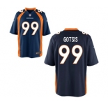 Men's Nike Denver Broncos #99 Adam Gotsis Game Navy Blue Alternate NFL Jersey