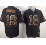 nike nfl jerseys denver broncos #18 manning black[game]
