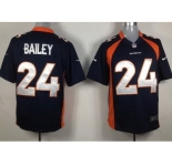 nike nfl jerseys denver broncos #24 bailey blue[game]