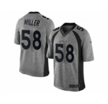 nike nfl jerseys denver broncos #58 miller gray[game]