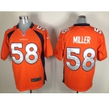 nike nfl jerseys denver broncos #58 miller orange[game]