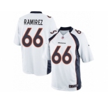 nike nfl jerseys denver broncos #66 manny ramirez white [Game]