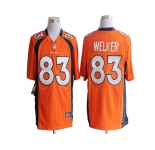 nike nfl jerseys denver broncos #83 welker orange[game]