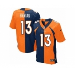 Men Nike Denver Broncos #13 Trevor Siemian Elite Team Alternate Two Tone NFL Jersey