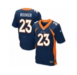 Men's Nike Denver Broncos #23 Devontae Booker Elite Navy Blue Alternate NFL Jersey