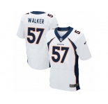 Men's Nike Denver Broncos #57 Demarcus Walker Elite White NFL Jersey