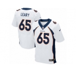 Men's Nike Denver Broncos #65 Ronald Leary Elite White NFL Jersey