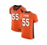 Nike Denver Broncos #55 Bradley Chubb Orange Team Color Men Stitched NFL Vapor Untouchable Elite Jersey