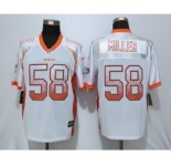 Nike Denver Broncos #58 Von Miller White Men's Stitched NFL Elite Drift Fashion Jersey