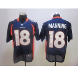Nike nfl jerseys denver broncos #18 manning blue[elite]