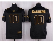 nike nfl jerseys denver broncos #10 sanders black gold collection[Elite][sanders]
