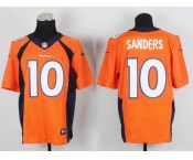 nike nfl jerseys denver broncos #10 sanders orange[new Elite][sanders]