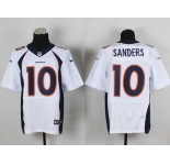 nike nfl jerseys denver broncos #10 sanders white[new Elite][sanders]