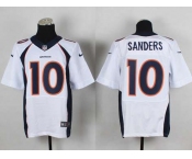 nike nfl jerseys denver broncos #10 sanders white[new Elite][sanders]