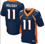 nike nfl jerseys denver broncos #11 holliday blue[new Elite]