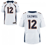nike nfl jerseys denver broncos #12 caldwell white[Elite][caldwell]