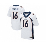 nike nfl jerseys denver broncos #16 bennie fowler white[Elite][fowler]